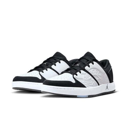

Air Jordan NU Retro 1 Low White Retro Sneakers Black Men s DV5141-100 EU 44.5 білий