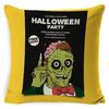 Halloween Tag Zuhause Sofa Kissenbezug Leichter Luxus Kissen Halloween Leinen Kissenbezug
