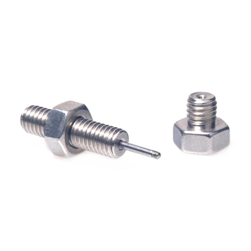 1Pc Punk Nail Screw Ear Stud Earrings Unisex Helix Ear Piercings Jewelry Gift