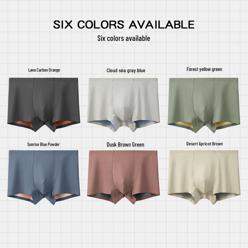 Men's Two-Color Logo Boxer Shorts - Comfortable Epoxy Design