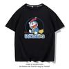 Japanese trendy brand pure cotton short-sleeve T-shirt for men and women, summer trendy personalized cartoon casual student loose short-sleeve top