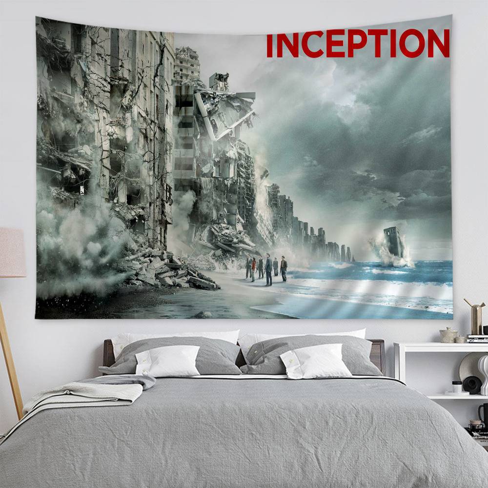 Classic SciFi Movie Inception Hanging Bohemian Tapestry Bohemian Wall Tapestries Mandala Cheap Hippie Wall Hanging 74x94cm(29x37in)