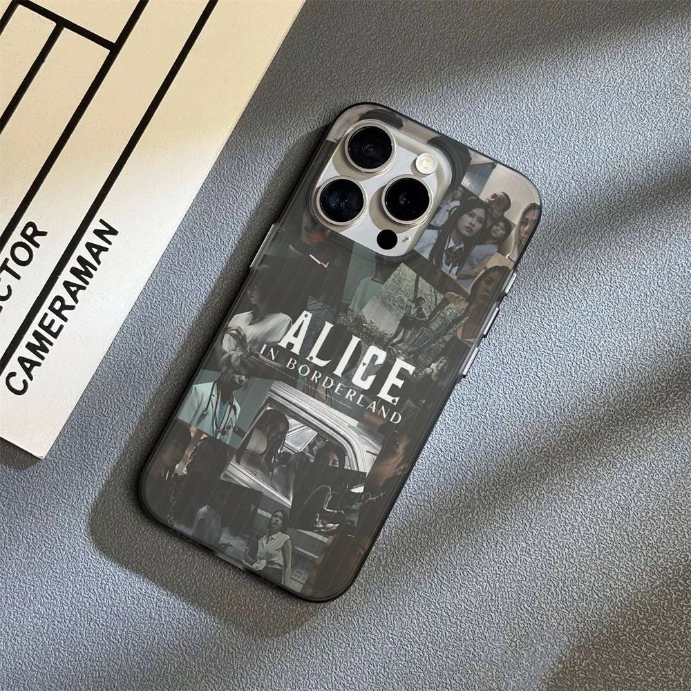 Alice In Borderland TV Suspense Soft Corrugated Transparent Phone Case For IPhone 17 15 16 11 12 13 14 Pro Max Plus Pro