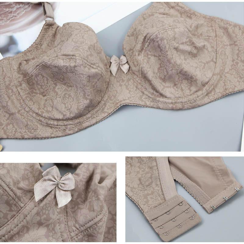 Sujetador Push-up Suave para Tallas Grandes para Mujer Cómodo Agradable al Tacto Refrescante y Moldeador