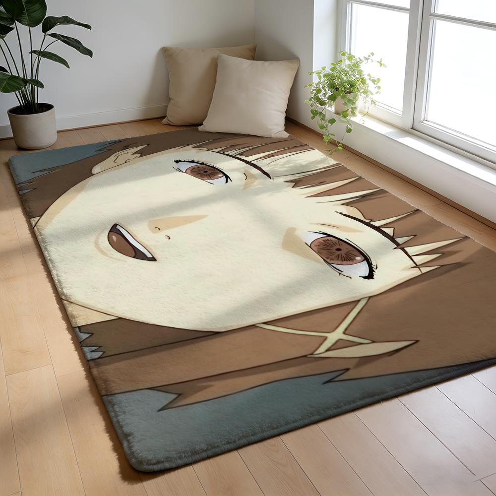 Anime S-Serial Experiments Lain Floor Mat Soft Flannel Floor Mat Non-Slip Absorbent Rug For Home Bedroom Bathroom