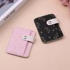 Cute Cat Print Card Holder Wallet For Women Girls Fashion Pu Leather Money Bags Mini Slim Coin Purse Portable Daily Gift