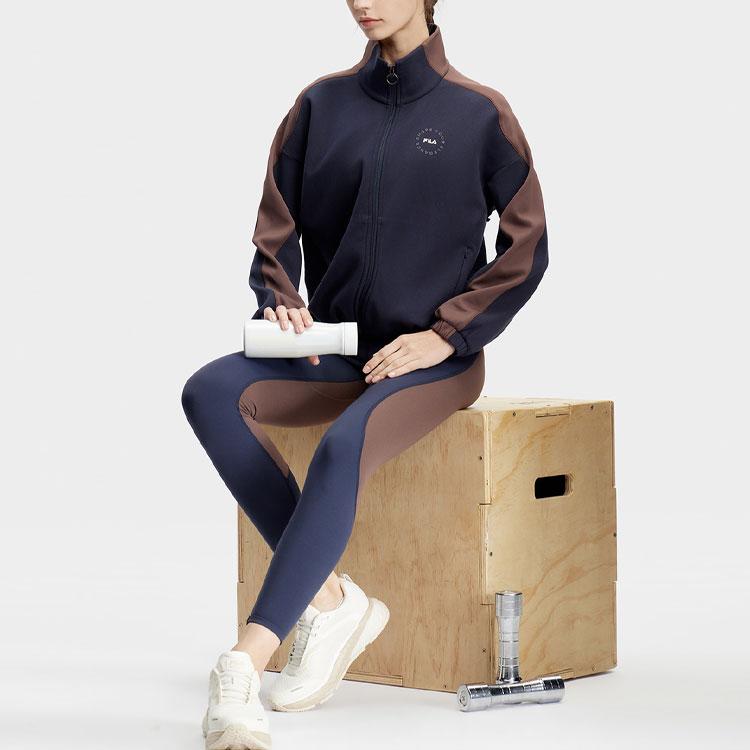 New FILA Jackets & Coats Women's Dark Tian Blue A11W411501F-NV