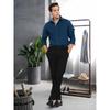 Tee Projekt Cotton Office Wear Shirt Solid Shirt for Men' Casual Shirt for Men Long Sleeve Spread Collar Shirt for