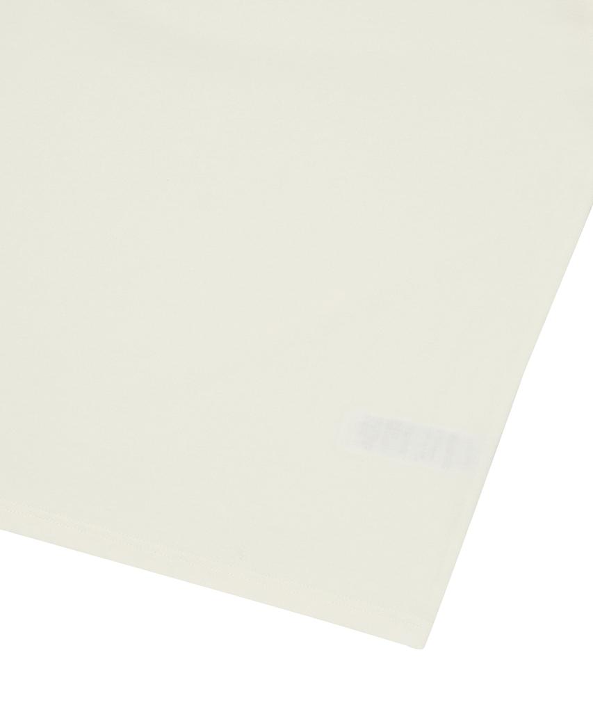 Syupeodeulai Logo Ringer T-Shirt Cream Sduiscq10Crm