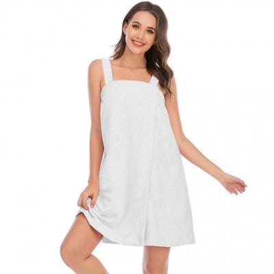 Pure Cotton Shower Robe Women's Bath Towel Towel One Piece