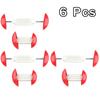 4Pcs / 6Pcs Non Slip Shoe Widener Expander for Men & Women Adjustable Mini Shoe Stretchers-- Red High Heel Shoe Trees Shaper