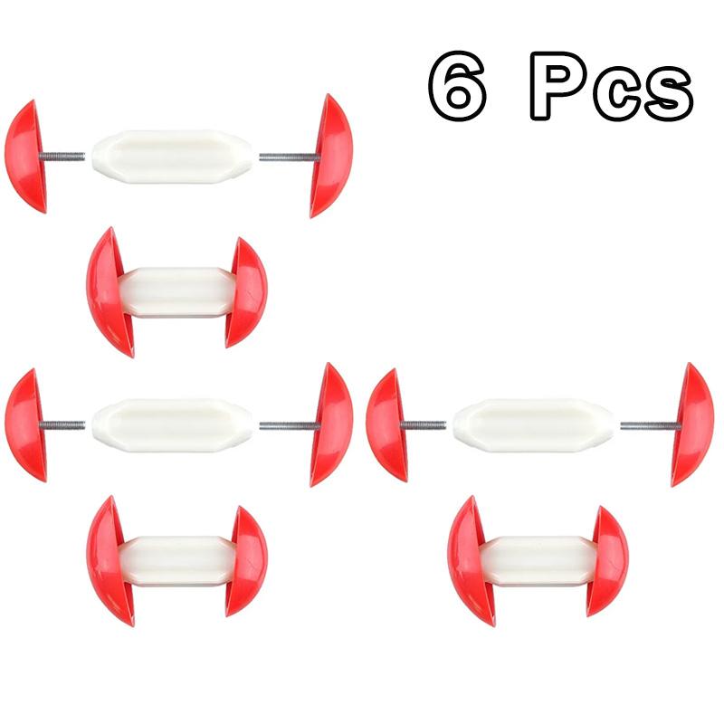 4Pcs / 6Pcs Non Slip Shoe Widener Expander for Men & Women Adjustable Mini Shoe Stretchers-- Red High Heel Shoe Trees Shaper