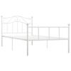 White Metal Bed Frame 90*200 Cm