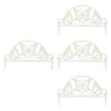 4x Decorative Garden Fences Animal Barrier Fence Butterfly Decor Pet Border Picket for