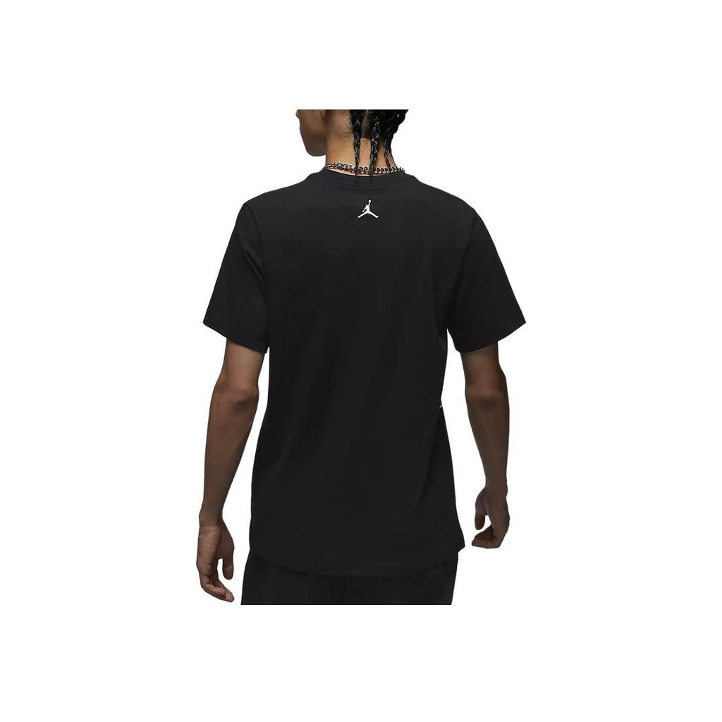 Jordan MVP Jumpman Logo Crew Neck Comfortable Short Sleeve T-Shirt Men Tops Black FZ1920-010