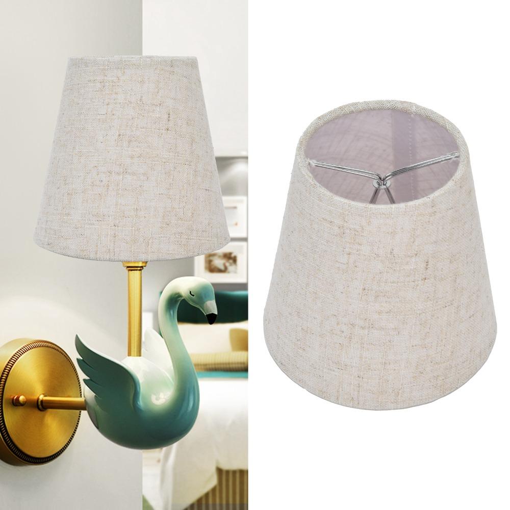 2PCS Fabric Lamp Cover Lightweight Small Lamp Shades Decorative Chandelier Lamp Shades  Wall Lamp