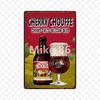 [ Mike86 ] Belgian Beer La Mc Cherry Chouffe Bok Soleil Metal Tin Sign Wall  Poster Iron Painting Pub Decoration S-02 20*30 CM