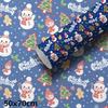 Versatile Santa Claus Christmas Wrapping Paper Christmas Trees Elk Gift Wrapping Paper Gift Box Paper Christmas Party