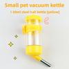 Hamster Water Bottle With Steel Ball Valve Leakproof Drinking Dispenser For Small Pets