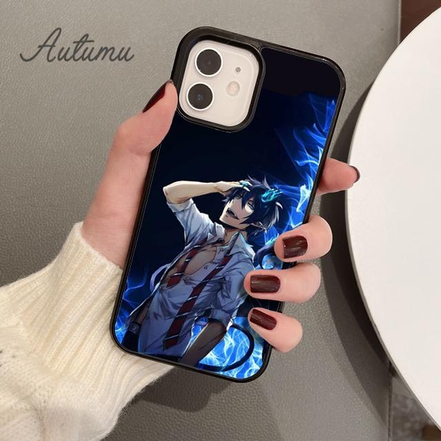 Blue Exorcist Anime Phone Case for iPhone 11 12 13 14 Pro Max mini X XR XS SE 2020 6S 7 8 Plus Samsung Galaxy S21 S22 shell