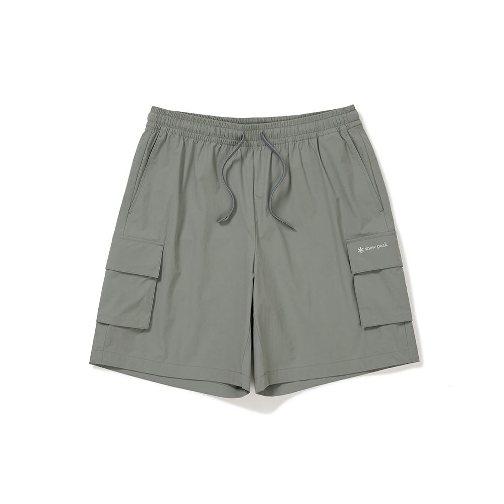[Snowpeak] Syntech Woven Cargo Shorts Light Khaki (S24MUSHP62)