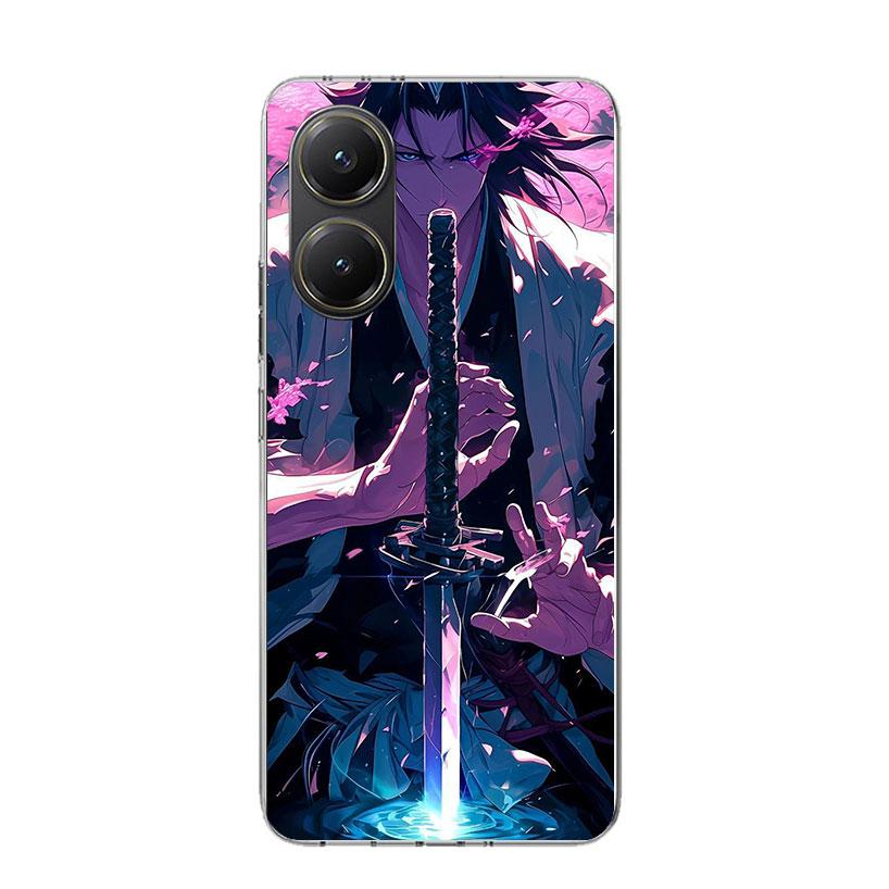 Bleach Kuchiki Byakuya Phone Case For Xiaomi Poco F7 Ultra X7 X6 Pro X5 Redmi 15 15C 13 13C 12 12C 10 10A 10C 9 9A 9C 9T Shell P