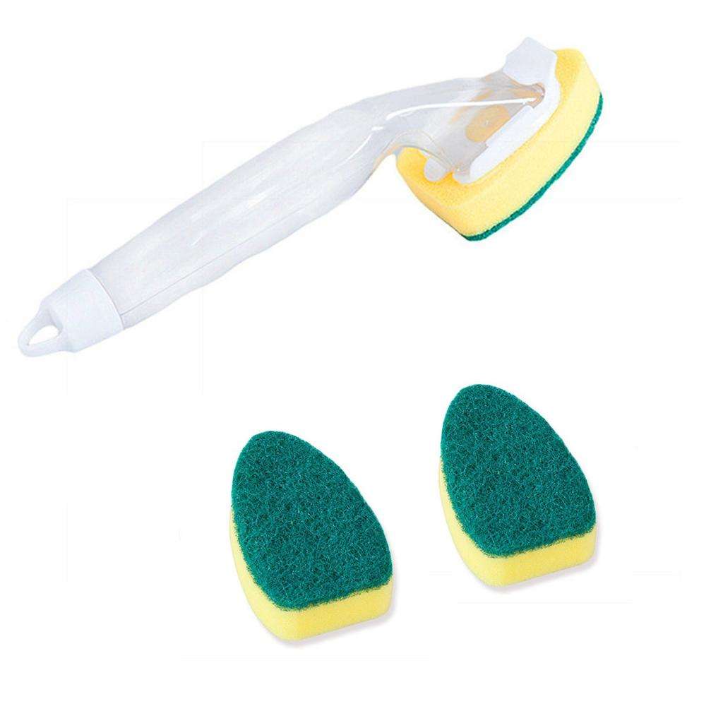 1/8Pcs Sponge Wipe Household Cleaning Brush Sponge Dish Scrubber Brush Cleaning Dishware Sponge For Cookware Cookers Cleansing