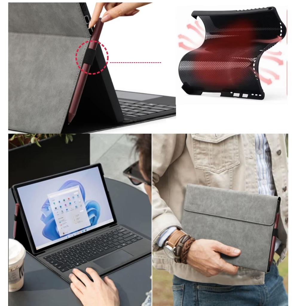 Funda con teclado para Microsoft Surface Pro 12 12" 2025