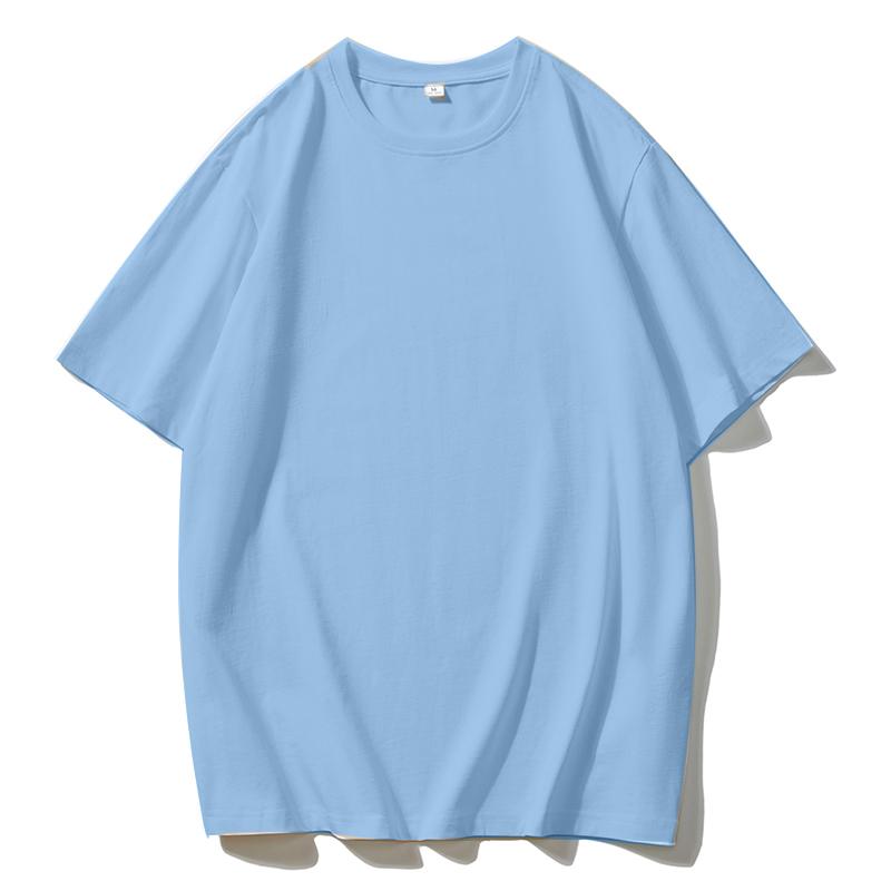 Hirsionsan Basic T Shirt Women 100% Cotton Short Sleeve Men's Tshirts Female Soft Jumper Female Summer Cusual 1+1 O NeckTees