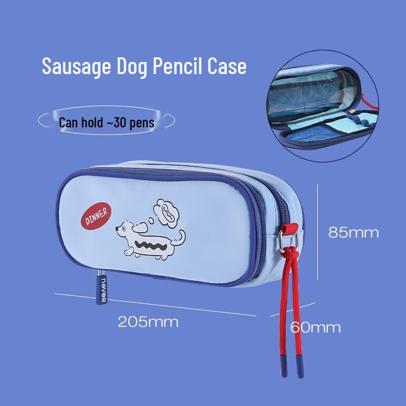 never Le Xue Series Cute Multi-layer Pencil Case