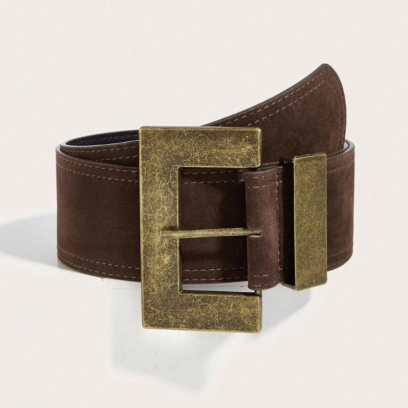 Edgy Studded Punk Belt With Adjustable Length Durability Synthetic Leather for Men and Women