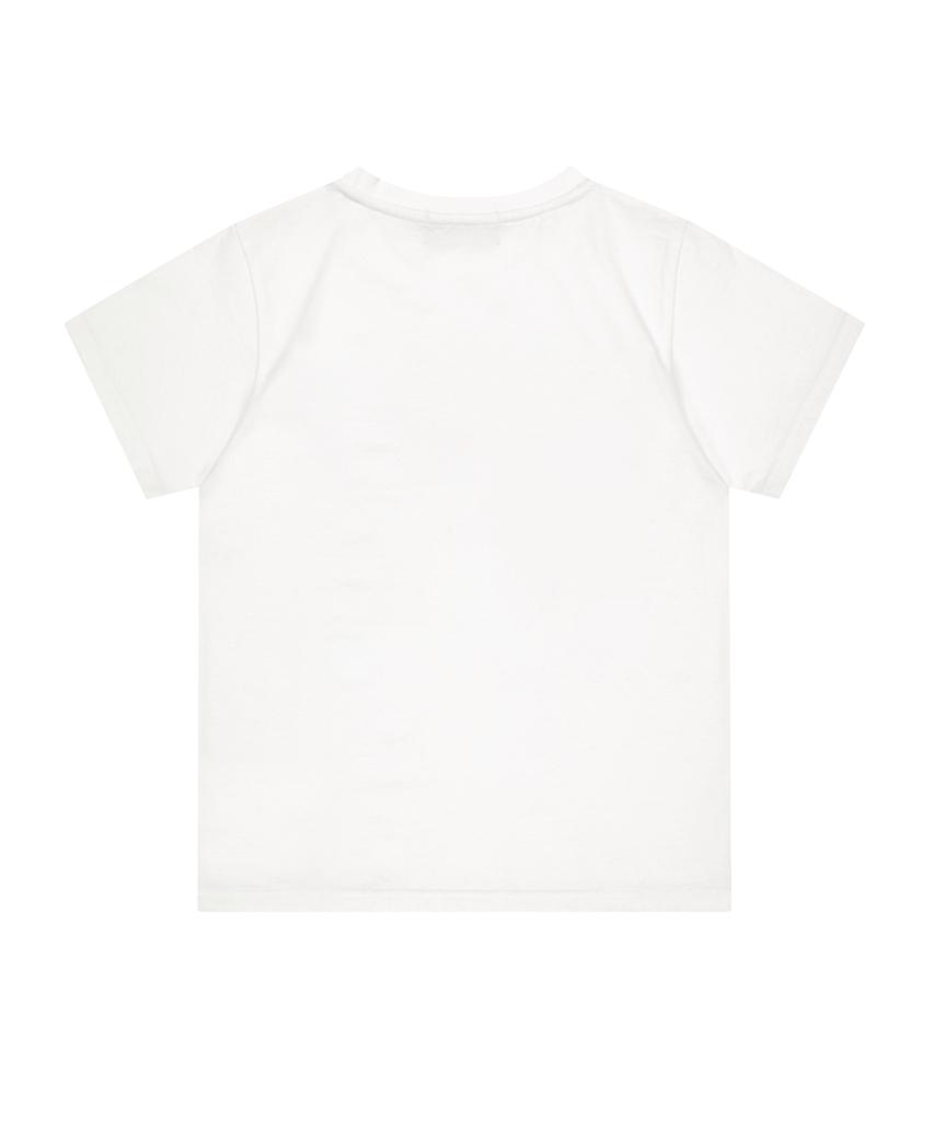 DOMINANT Licenses Crop Tee White