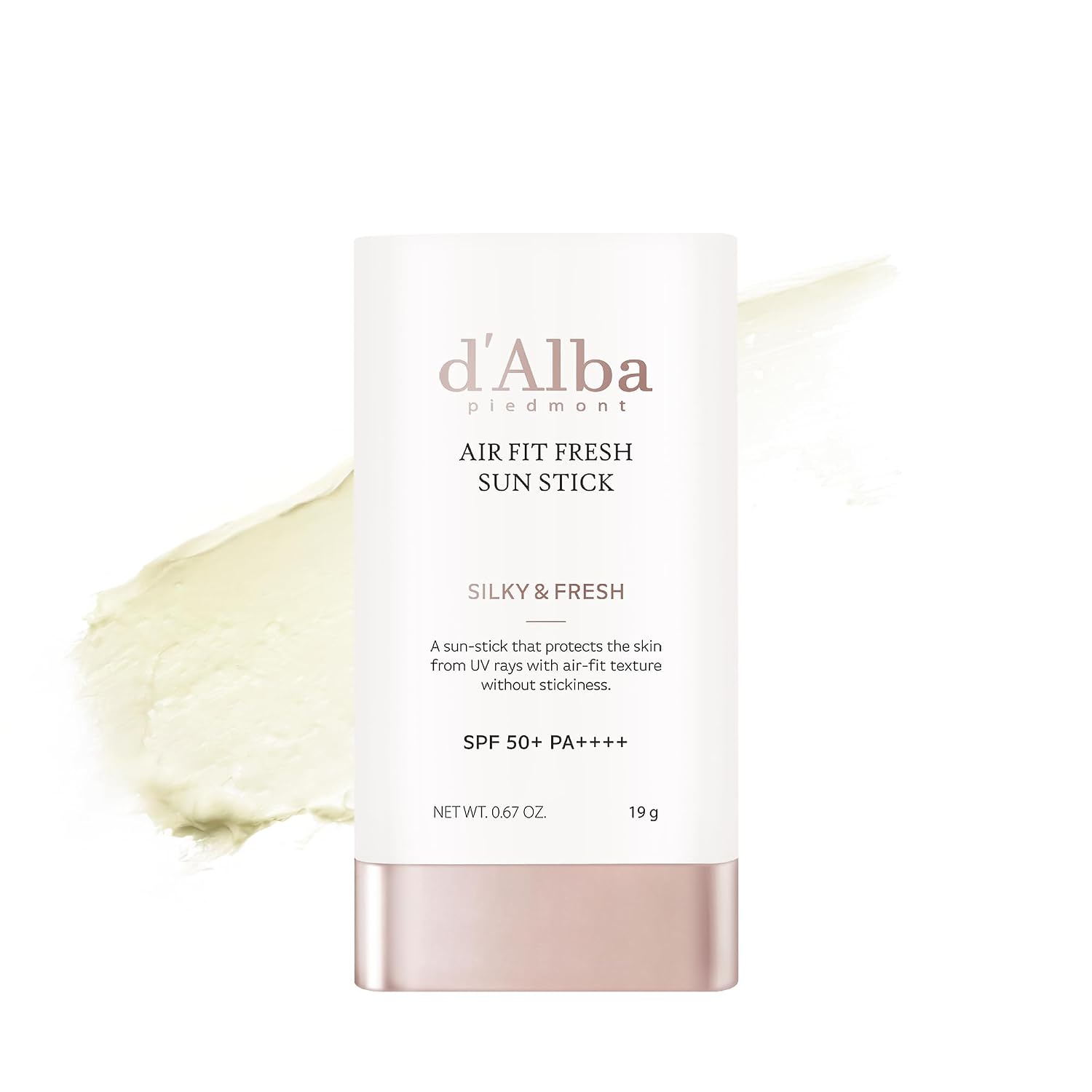 dAlba Air Fit Fresh Sun Stick 19g UV Sunscreen Face Cut Care SPF50+ PA++++ Vegan