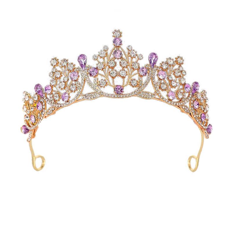 High End and Elegant Bride's Crown Headwear Hair Band Wedding and Celebration Accessories Hair Accessories Birthday Party Crowns Gifts