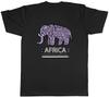 Africa Unisexs TShirt African Pattern Elephant Unisex Tee Gift