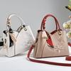 Mother's Day gift for mother 2026 new contrasting color fashion handbag high-end atmospheric women's messenger bag