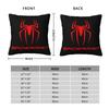Custom Spiderman Superhero Cartoon Modern Pillow Cover Cushions Cover for Sofa