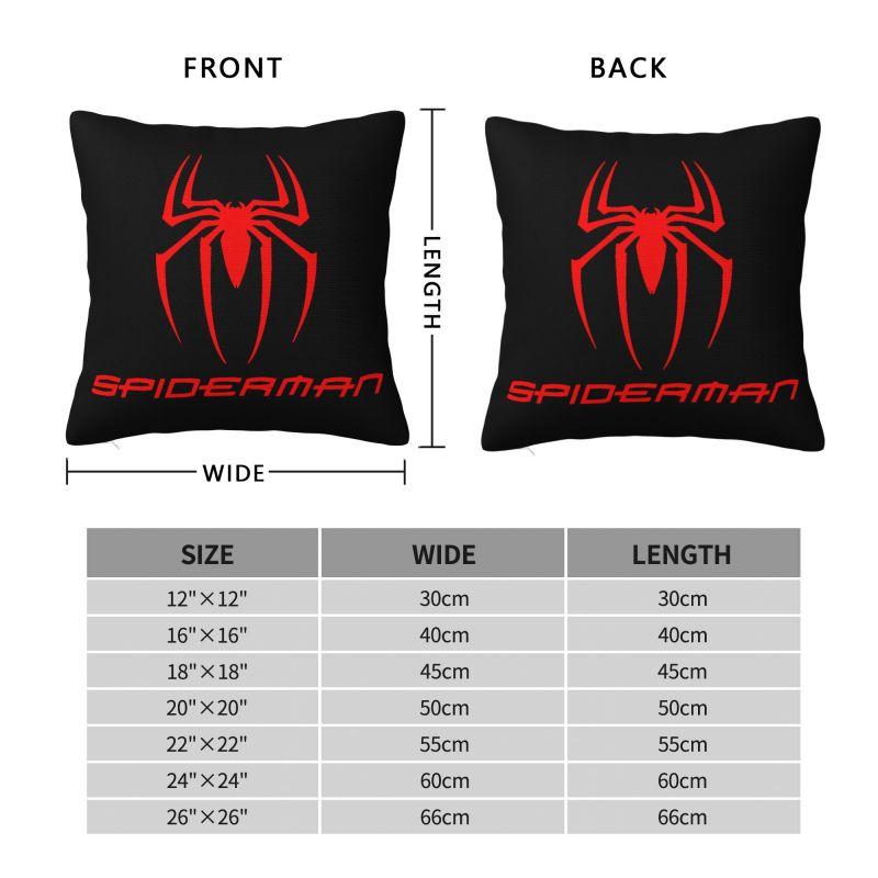 Custom Spiderman Superhero Cartoon Modern Pillow Cover Cushions Cover for Sofa