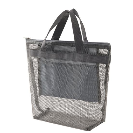 Item Storage Reusable Convenient Transparent Visible Toys Cosmetic Mesh Storage Bag Organizer Pouch Travel Storage Bag