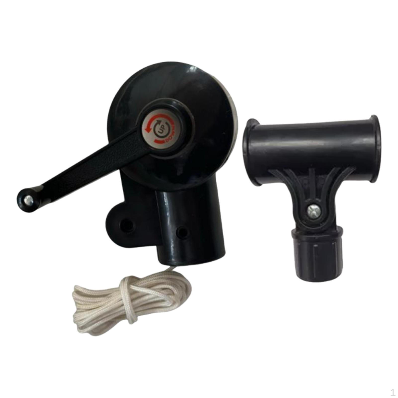 

Палубный зонт Ручка с кривошипом Кронштейн Рулевая сборка Приспособление для досуга и тени для чёрный