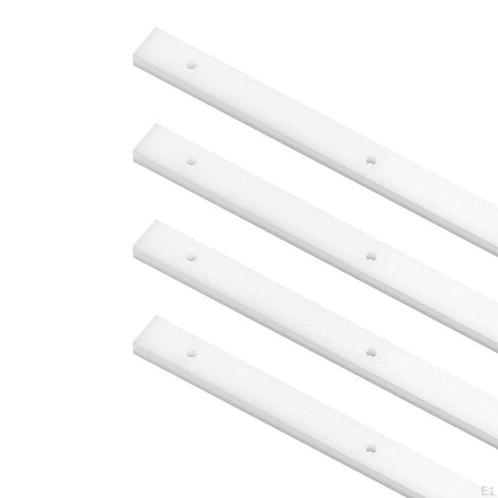 4Pcs Table Saw Crosscut Sled Runner 43 cm,Accessory,Replacement,Sliding Track Miter Bar