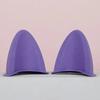 NEW 2Pcs Cute Helmet Cat Ears Decoration Helmet Styling Strong Adhesive Stickers Motorcycle Electric Helmet Accessories