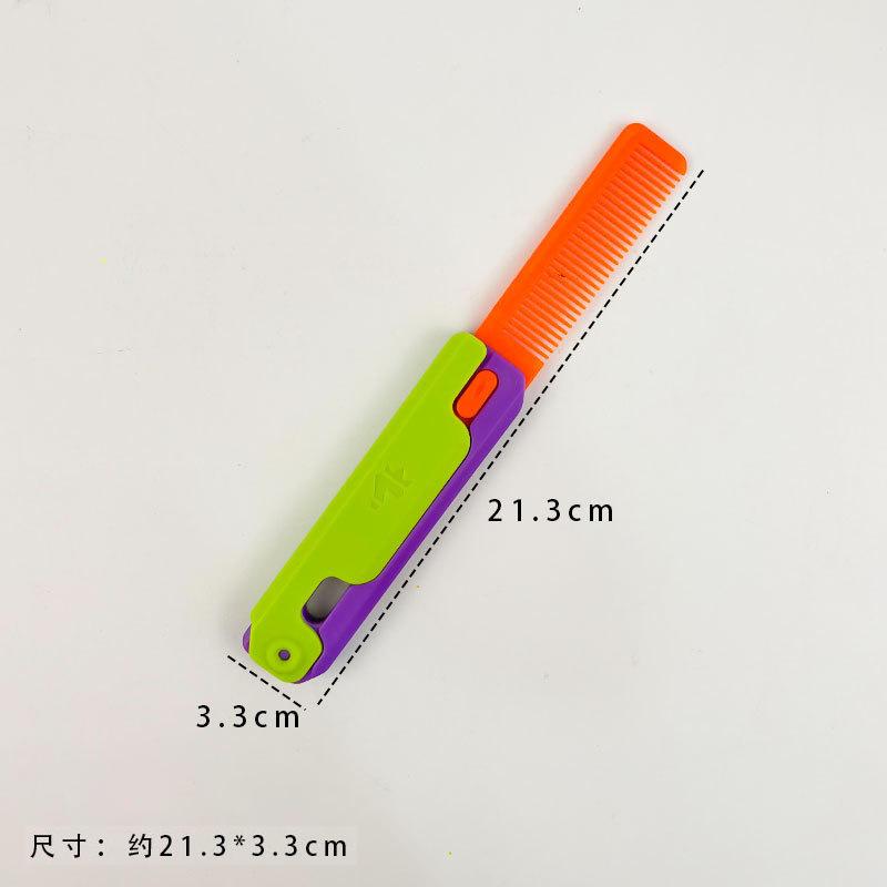 3DGravity Radish Knife Internet Celebrity Decompression Toy Radish Knife Gravity Luminous Glow Small Toy Decompression