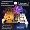 Tuya WiFi E27 Smart Bulb 220V RGB Alexa LED Lamp APP&Voice Control Compatible with Google Assistant for Smart Life Decoration
