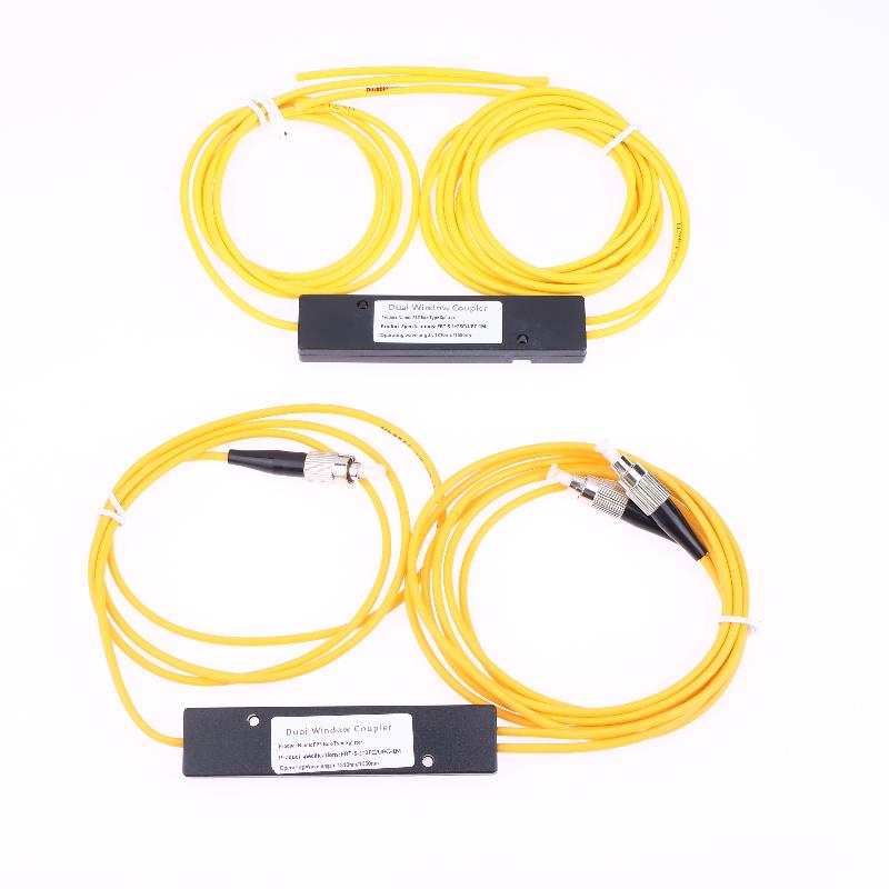 Splitter fibră optică 1X2 SC FC Pigtail fibră optică Splitter FTTH Conic Splitter 1 la 2 Cablu de computer Manșon cablu