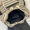 Sac à dos scolaire pour étudiants Sac à dos à rayures rétro Sacs à dos de voyage Sacs à dos de jour grande capacité Sac à dos de voyage pour filles