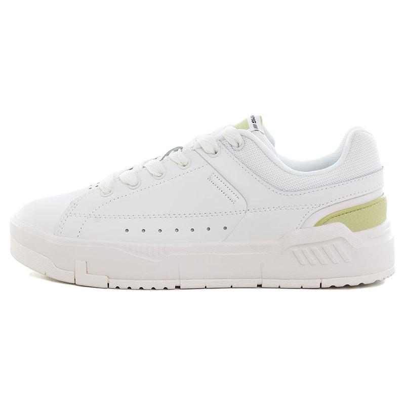 

New LiNing COMMON 70s Cushioning Wear Resistant Low Top Skateboard Shoes Women s White Green AGCT044-3 36
