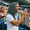 Football Print Cooling Hoodie Towel Sun Protection Ice Towel Summer Quick Dry Breathable Sports Party Head Wrap Shawl