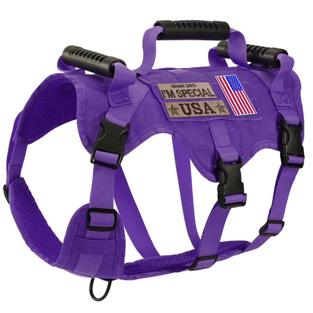 Dog Leash, Anti Slip, Explosion-proof, Nighttime Reflective, Walking Dog Chest Harness, Tactical Chest And Back For Large Dogs