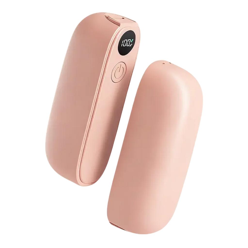 Hand Warmer Portable Pocket Hand Warmer, Magnetic Electric Hand Warmer Creative Split Hand Warmer Outdoor Warmer Portable Two In One.